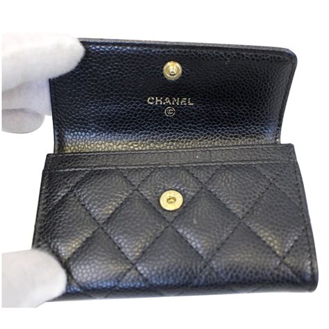 chanel mini card holder|chanel flap card holder price.